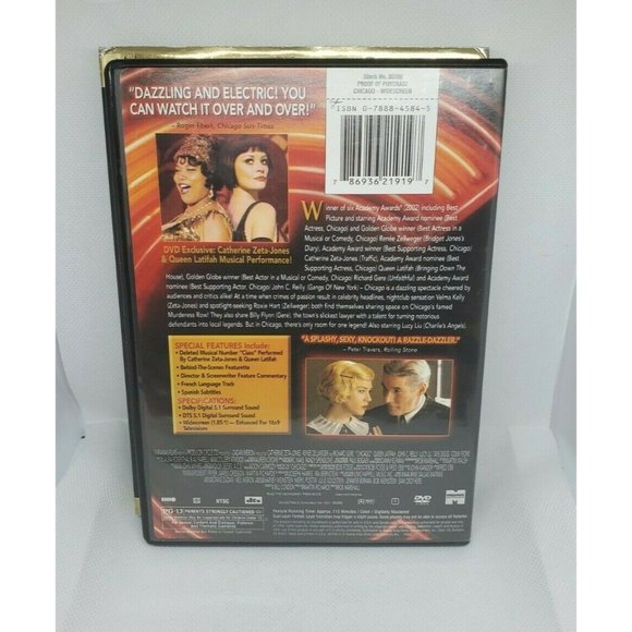 Chicago Academy Award Winning Best Picture Widescreen DVD No Scratches Clean - Picture 5 of 12